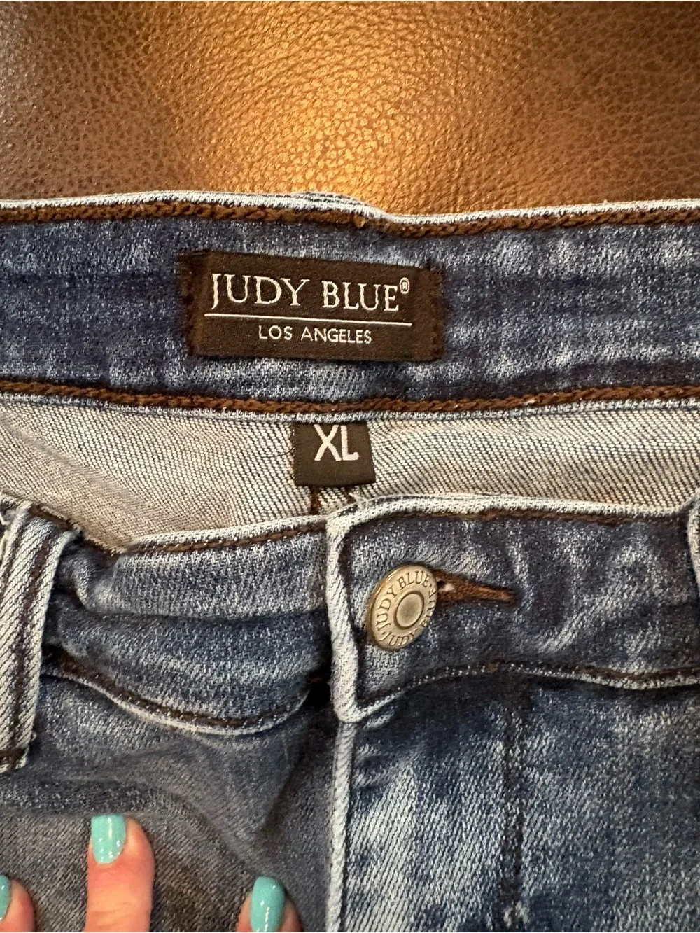 Judy Blue Distressed Denim Shorts